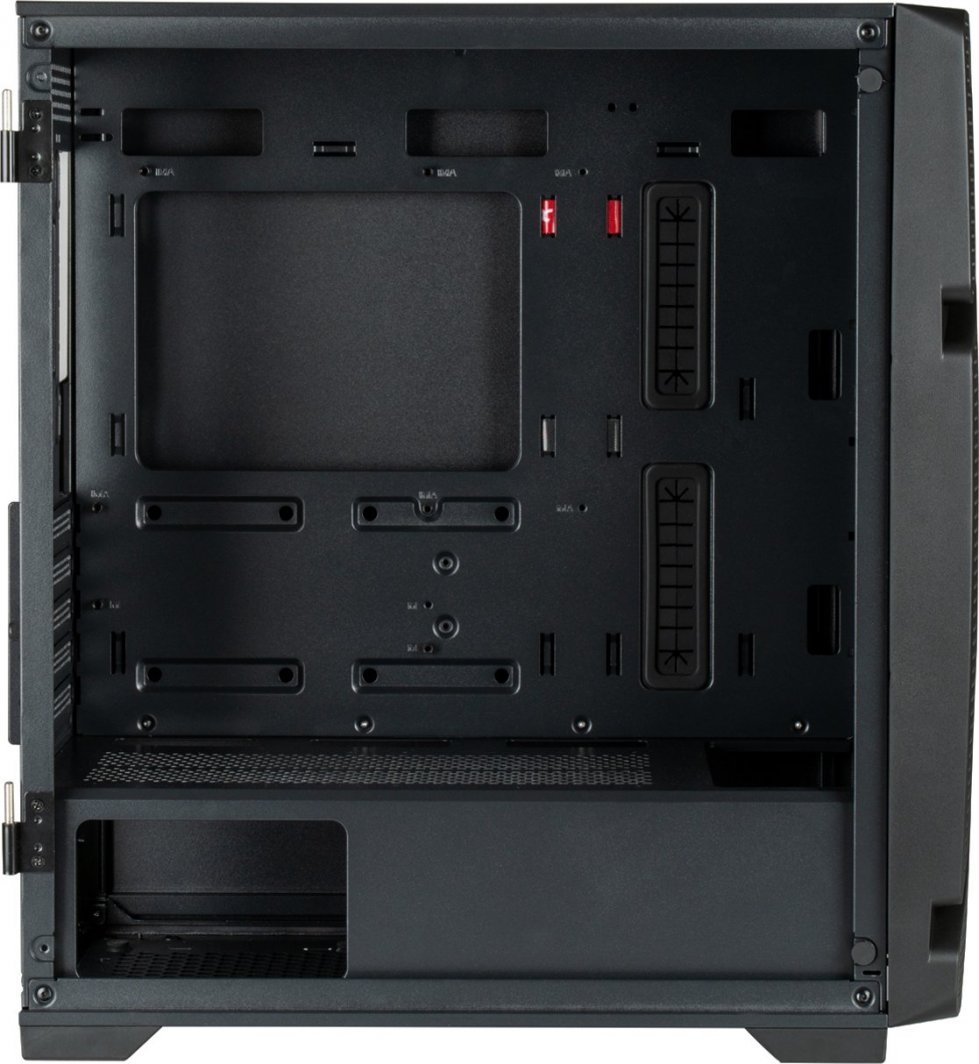 Kasë Enermax MarbleShell MS21 ARGB, e zezë, Mini Tower