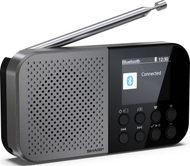 Radio portative Sharp DR-P520 Osaka, DAB DAB Plus FM, Bluetooth, gri