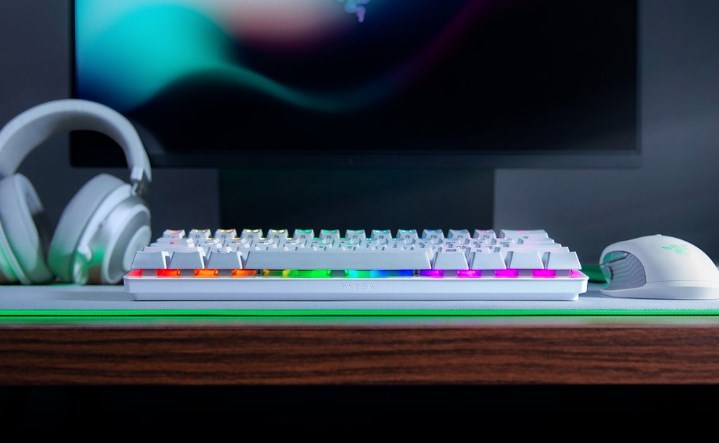 Tastierë Razer Huntsman Mini, Cherry Red, US Layout, e bardhë