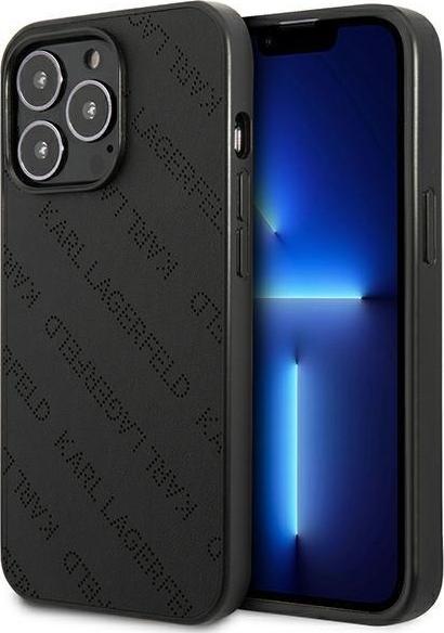Mbulesë telefoni Karl Lagerfeld iPhone 13 Pro Max 6.7", lëkurë ekologjike, dizajn Ern Color