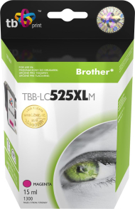 Kasetë boje TB Print LC529 539 TBB LC525XLM, magenta, 15ml