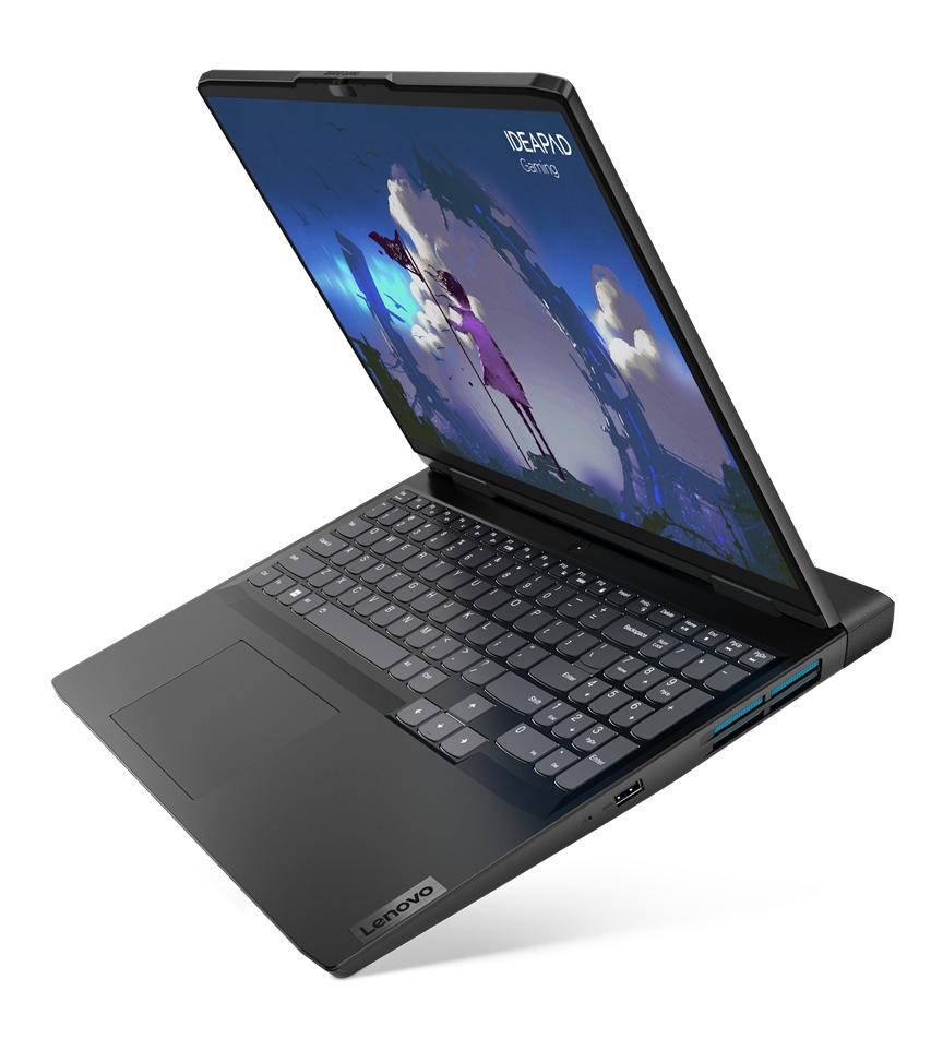 Laptop Lenovo IdeaPad Gaming, 16", Intel i5-12450H, 16 GB RAM, 512 GB SSD, NVIDIA GeForce RTX 3060, i hirtë