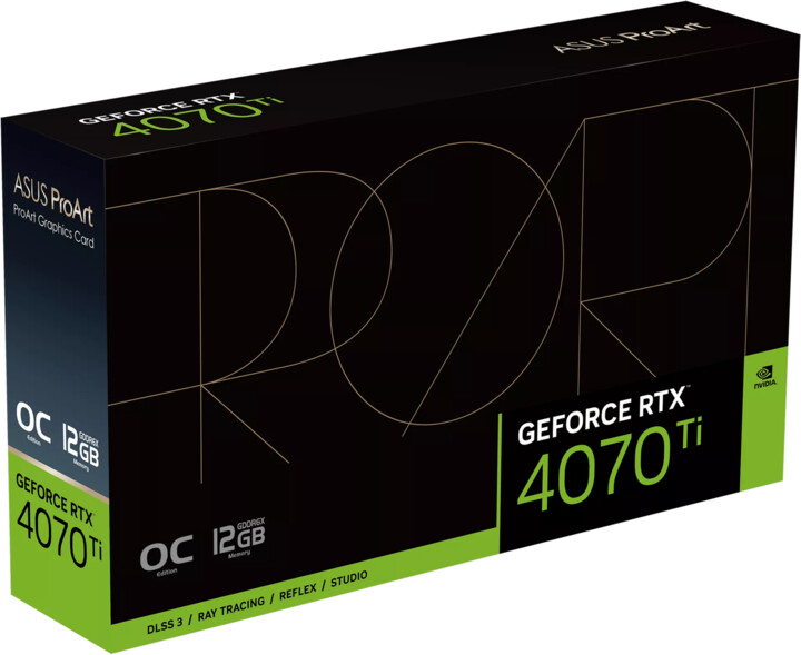 Kartelë grafike Asus ProArt GeForce RTX 4070 Ti OC 12GB GDDR6X