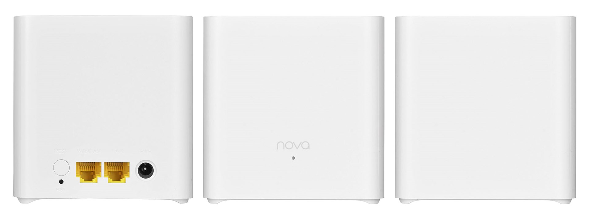 Sistem mesh Wi-Fi Tenda EX3-3 AX1500, Wi-Fi 6, mbulim 300 m², gri