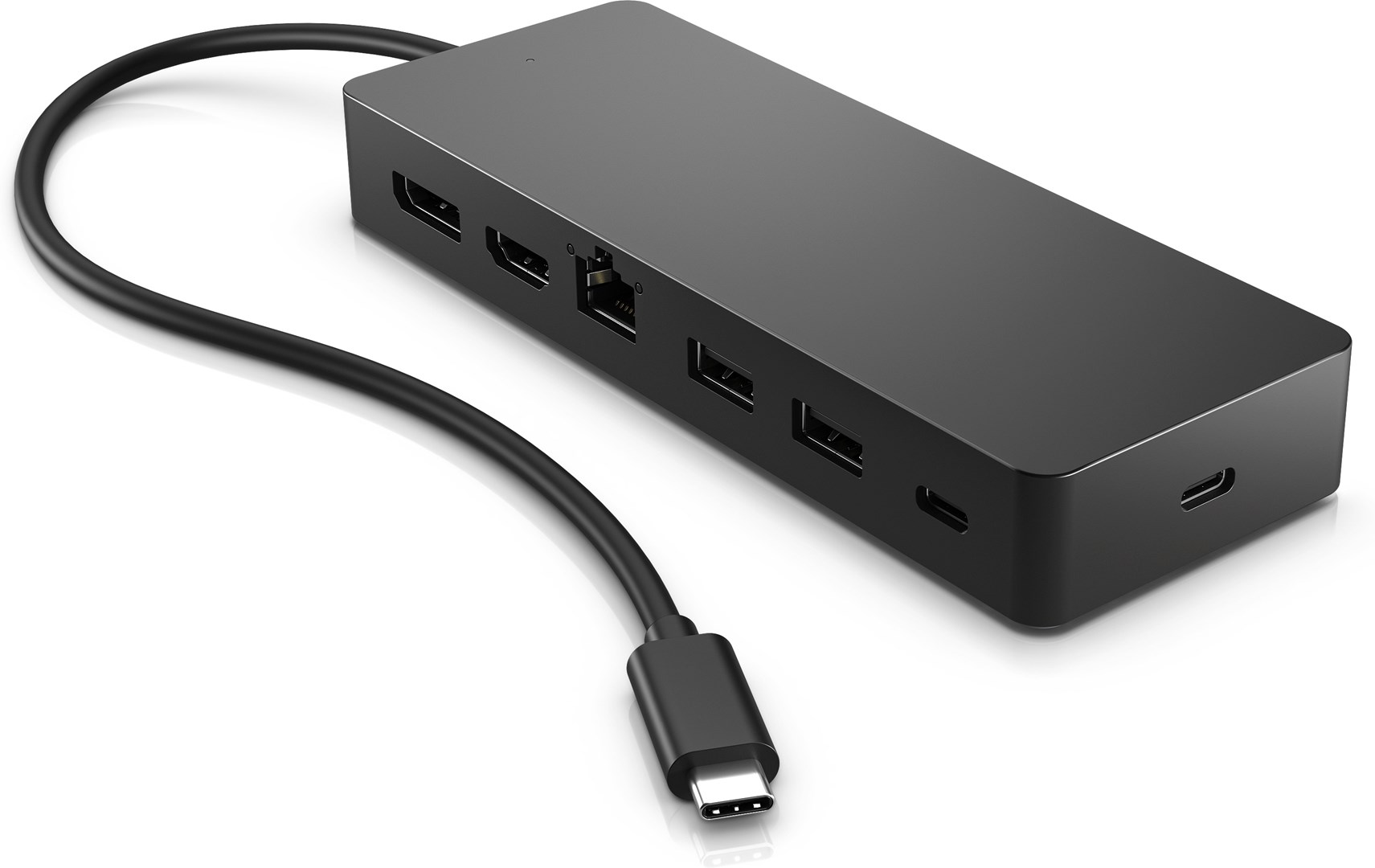 USB Hub USB-C HP Universal Multiport, 7 porte, 4K dyshe, i zi