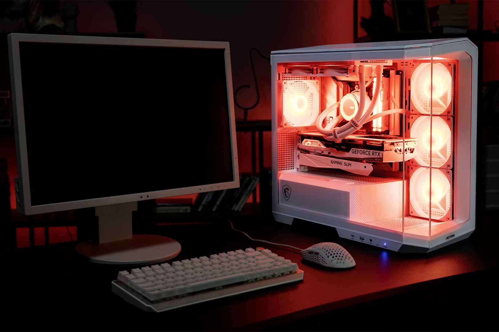 Kompjuter Actina AMD Ryzen 7 7800X3D, 32GB DDR5, 1TB SSD, RTX 4070 Ti Super, i bardhë