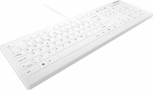 Tastierë CHERRY AK-C8112, USB, QWERTY, e bardhë