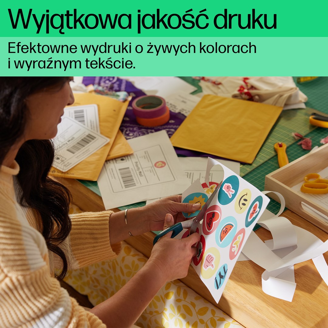 Printer multifunksional HP Smart Tank 580, Inkjet termal, i hirtë