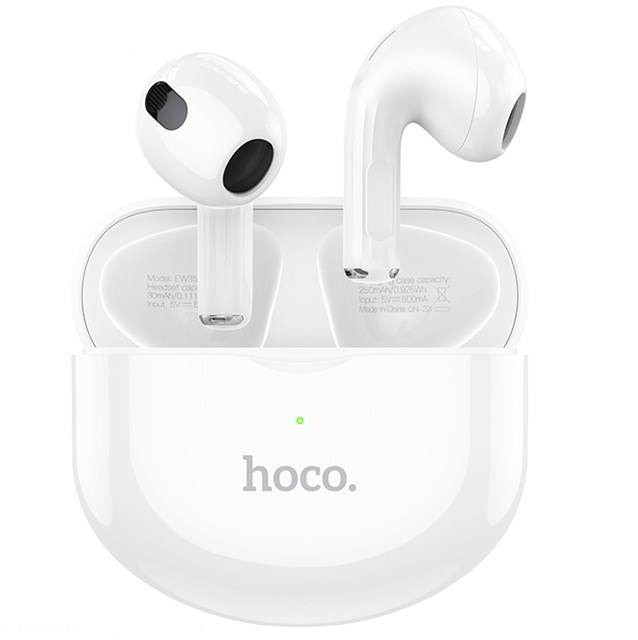 Dëgjuese Hoco EW35 Sonido Wireless Bluetooth, të bardha