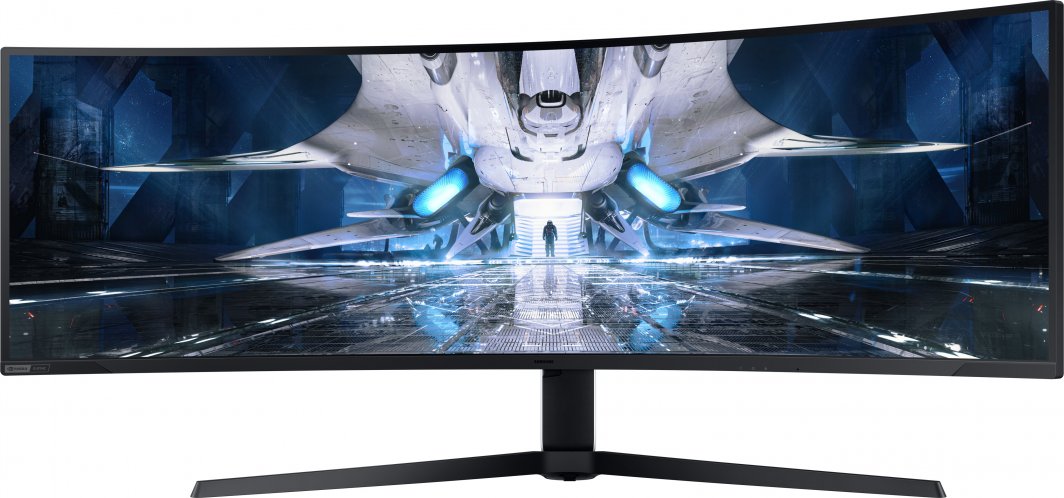 Monitor Samsung Odyssey G9 NEO, 49" LED, DQHD, i bardhë / zi