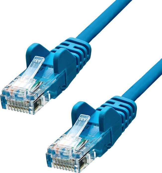 Kabllo rrjeti ProXtend CAT5e U UTP, RJ45, 20m, i kaltër