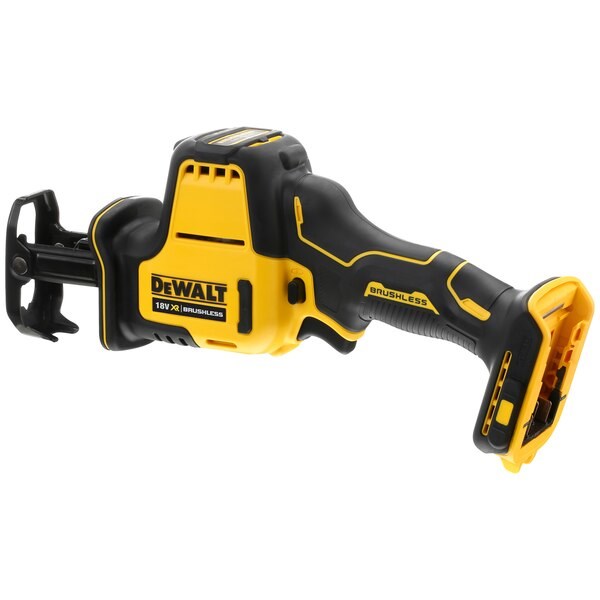 Sharrë reciproke Dewalt DCS369N, 18V, pa furça, e verdhë