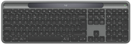 Tastierë wireless Logitech Signature Slim Solar Plus, Bluetooth, taste të personalizueshme, ngjyrë grafit