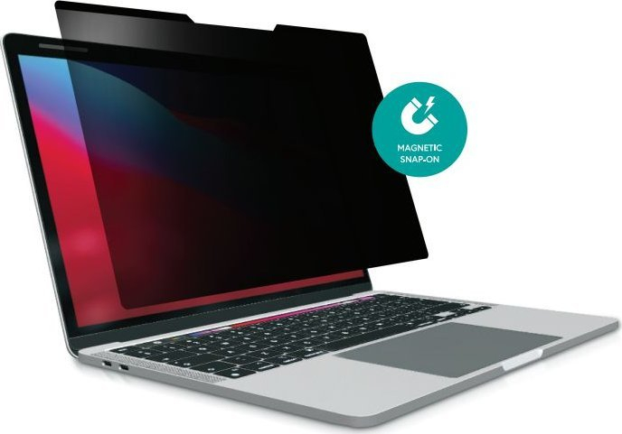 Filter privatësie për laptop ESTUFF GLBMMB15-23, 15.3", magnetik, i zi