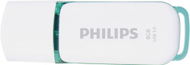 USB Philips Snow Edition FM08FD75B/00, 8GB, USB 3.0, e bardhë
