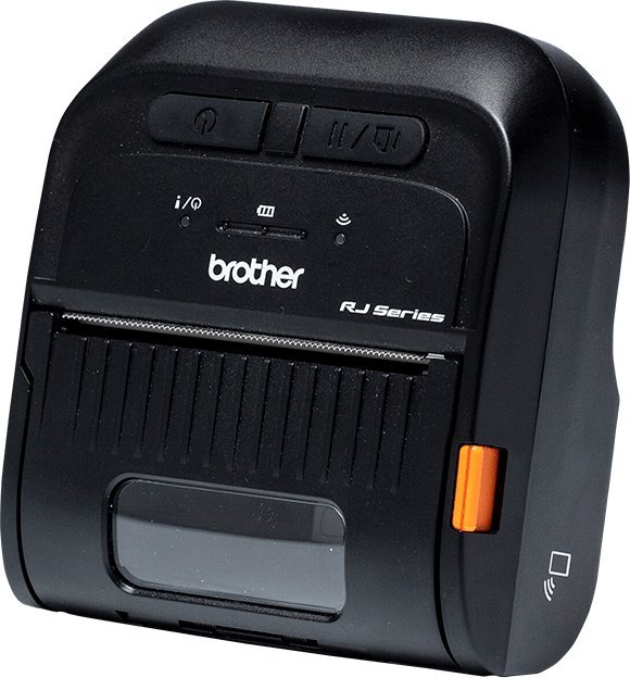 Printer etiketa Brother RJ-3055WB, termik, 3", i zezë
