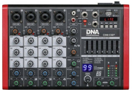 Mikser audio kompakt DJ, 6 kanale, USB Bluetooth MP3, me efekte digjitale