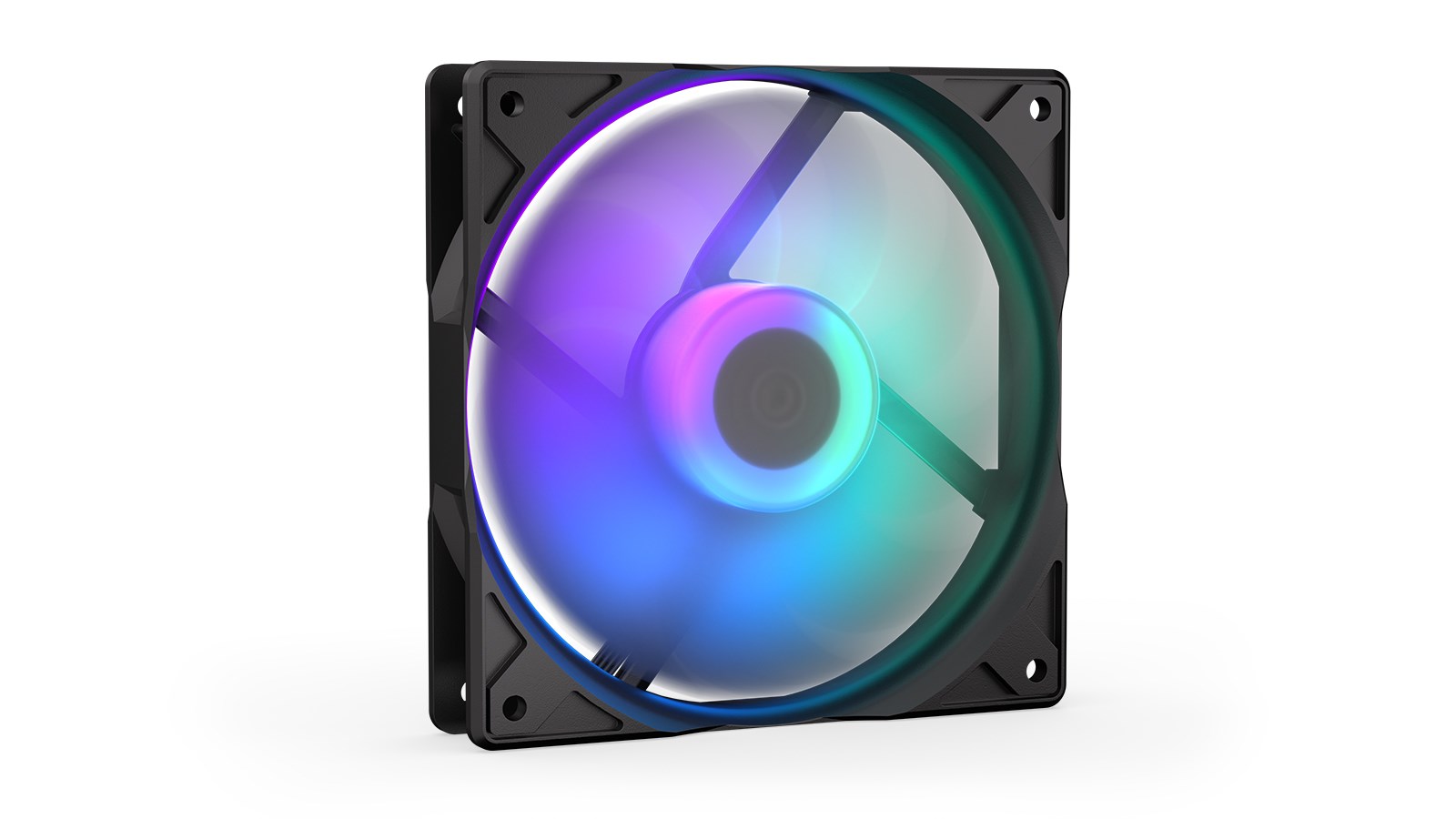Ventilator për kasë kompjuteri ENDORFY Stratus 120 PWM ARGB, 12cm, 1400 RPM, i zi