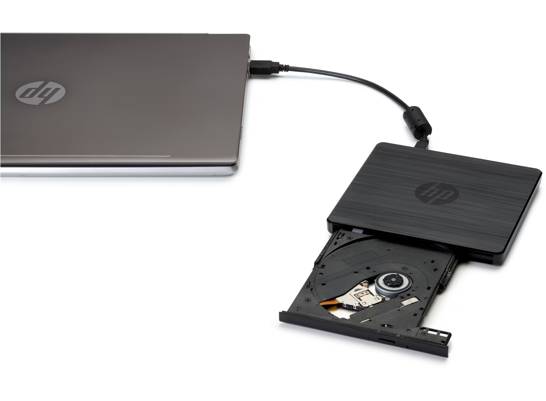 Disk DVD-RW i jashtëm HP, USB, i zi