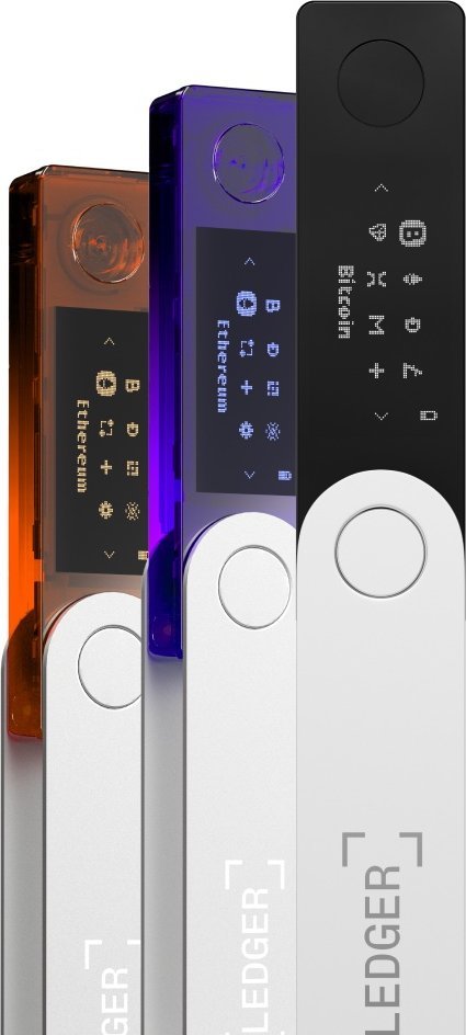 Pajisje për kriptovaluta Ledger Nano X, e zezë