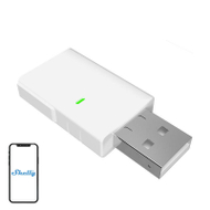 Gateway smart Shelly BLU Gateway, Wi-Fi, Bluetooth, i bardhë
