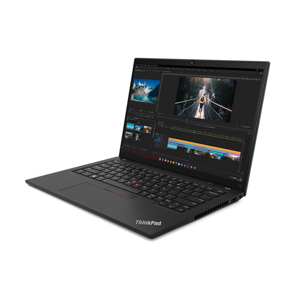 Лаптоп Lenovo ThinkPad T14, 14", Intel i7-1355U, 16 GB RAM, 1 TB SSD, црн