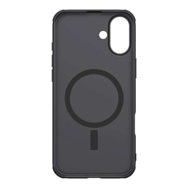 Futrollë Nillkin Super Frosted Pro Magnetic, për iPhone 16 Plus, MagSafe, e zezë