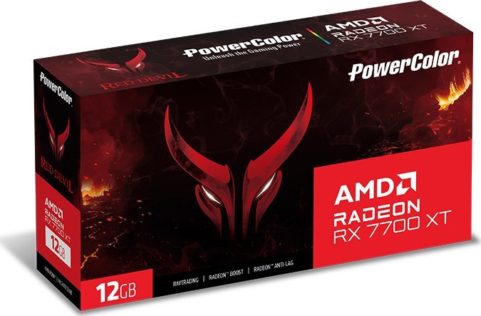 Kartelë grafike Power Color Red Devil Radeon RX 7700 XT 12GB GDDR6