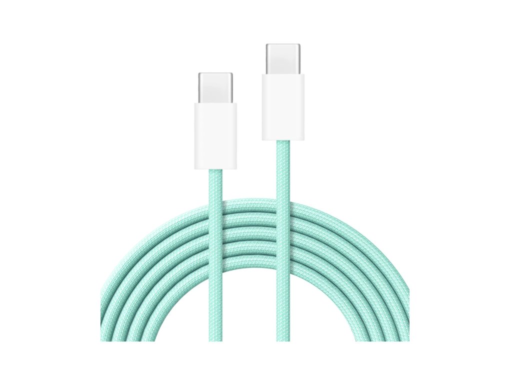 Kабел USB-C Cubenest, 60W, 1m, сет 4 парчиња, бел