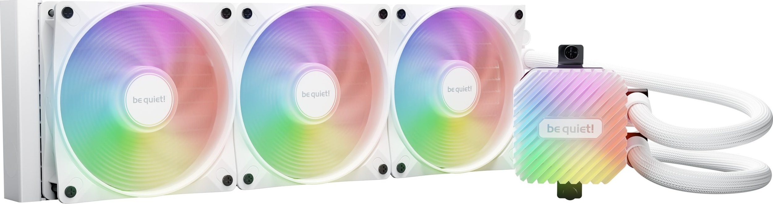 Ftohës uji Be Quiet Light Loop 360mm, AIO, ARGB, i bardhë