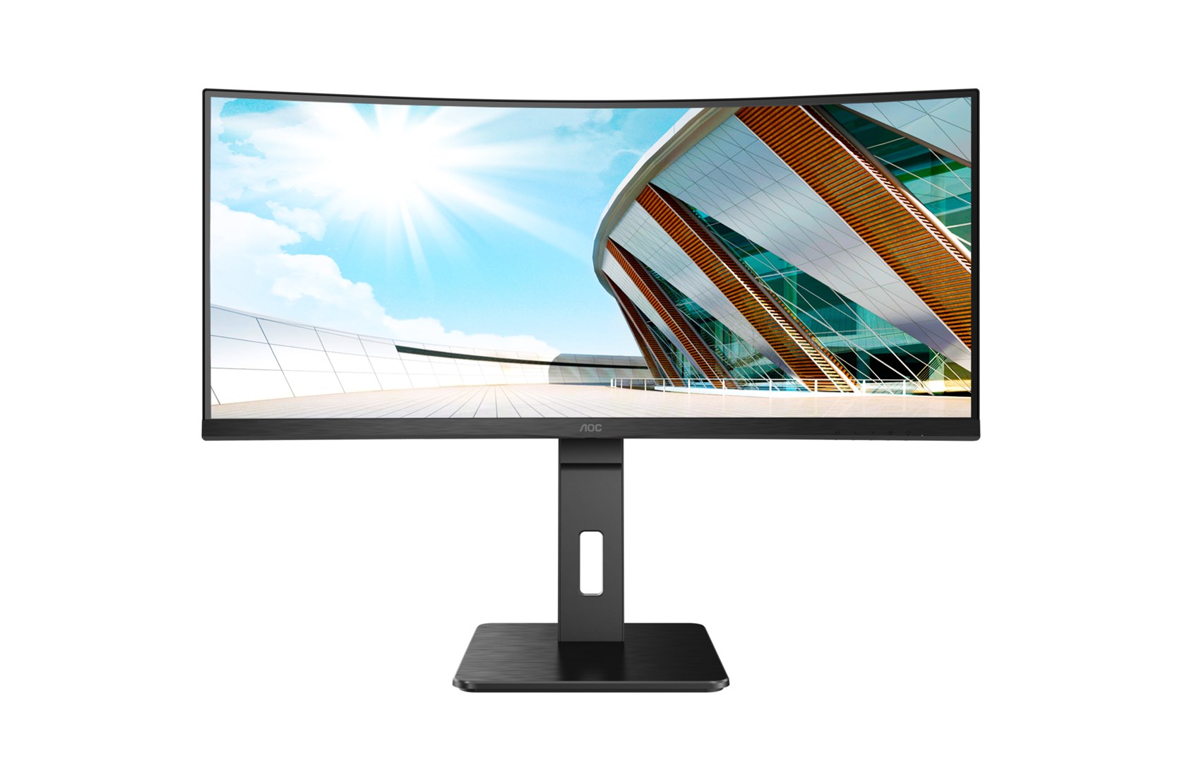 Monitor AOC CU34P2A, 34", 3440x1440, 100Hz, i zi