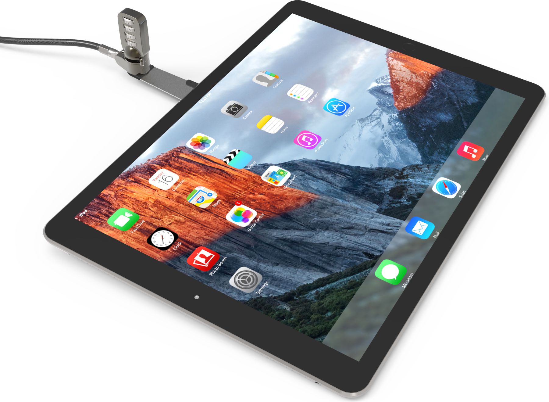 Kabllo sigurie për laptop Maclocks Blade BLD01CL, 1.8m, me kod numerik, argjendtë