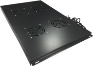 Panel ventilimi çatie Alantec SA-FR-4-600-1000-C, për kabinete 600x1000 mm, 4 ftohës, gri