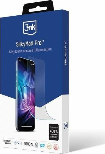 Folie mbrojtëse 3MK Silky Matt Pro për Sony Xperia 10 V, mat, vetëshëruese, transparente