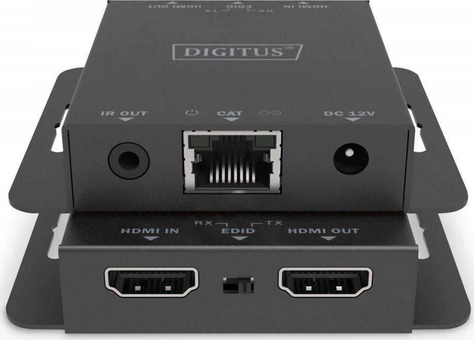 Систем за пренос AV Дигитус HDMI Екстендер 4K, 70 m, Кат.5e/6/7/8, сет