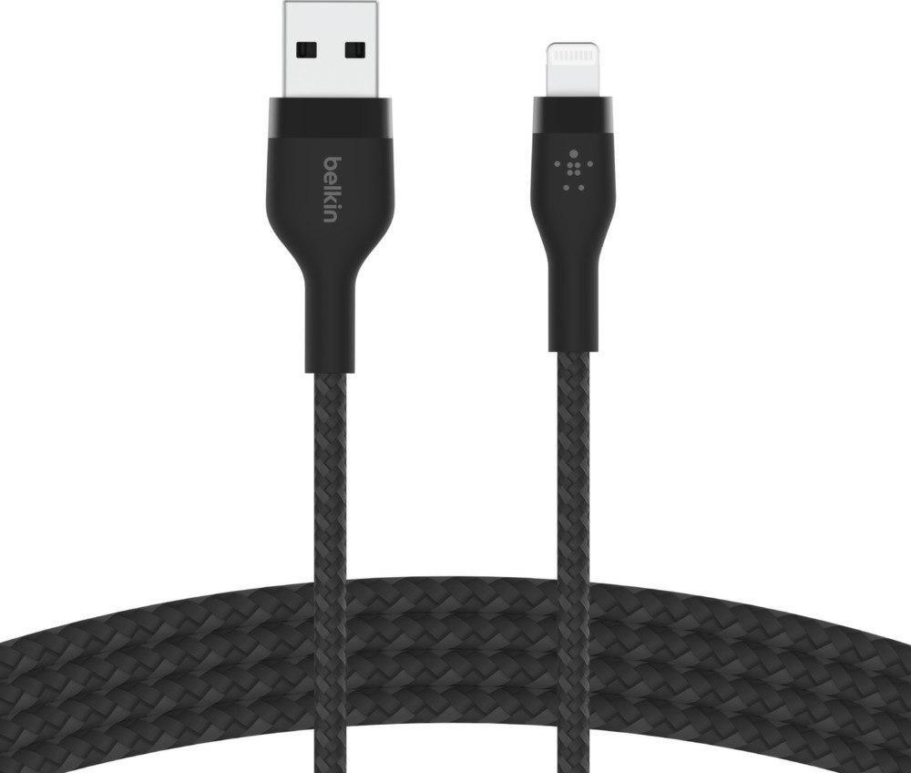 Kabllo Belkin, USB-A Lightning, 3m, e zezë