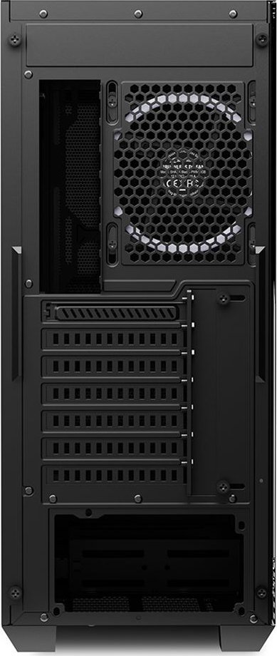 Kasë Sharkoon VS8 RGB, e zezë, Midi Tower