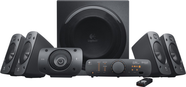 [OUTLET] Altoparlantë Logitech Z906 , 5.1, të zinj
