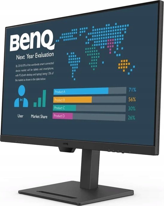 Monitor BenQ BL2490, 23.8", Full HD 1920 x 1080, i zi