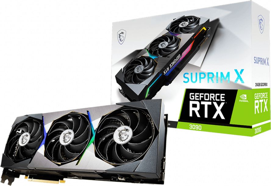 Kartelë grafike GeForce RTX 3090 SUPRIM X 24GB GDDR6X