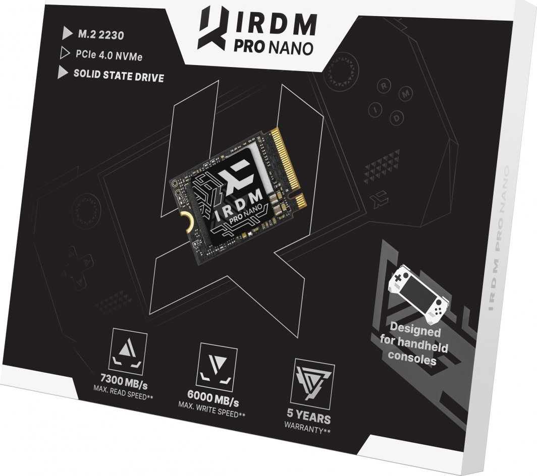 Disk SSD GoodRam Pro Nano, 1TB, M.2 2230 PCI-E x4 Gen4 NVMe