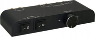 Ndarës audio Microconnect MC-GEN-270, për altoparlantë, i zi