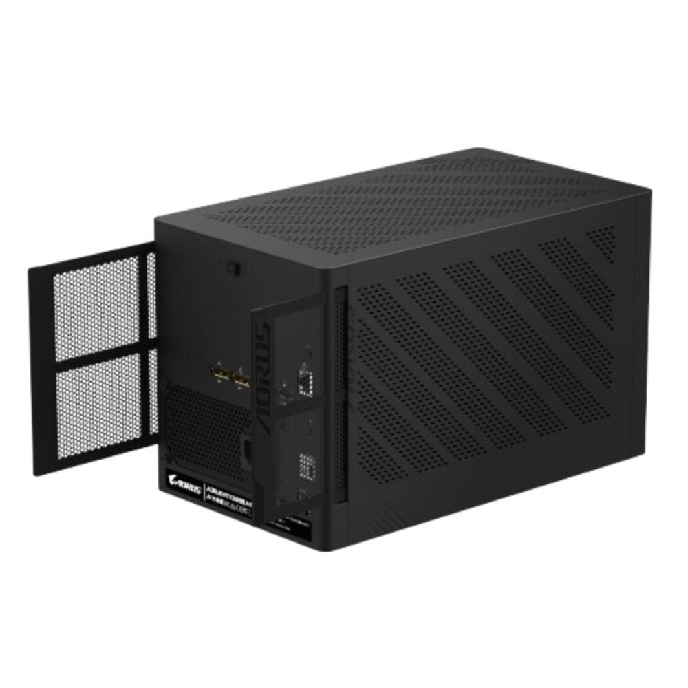 Kuti eGPU Gigabyte AORUS RTX 5090 AI Box, Thunderbolt 5, ftohje me ujë, e zezë