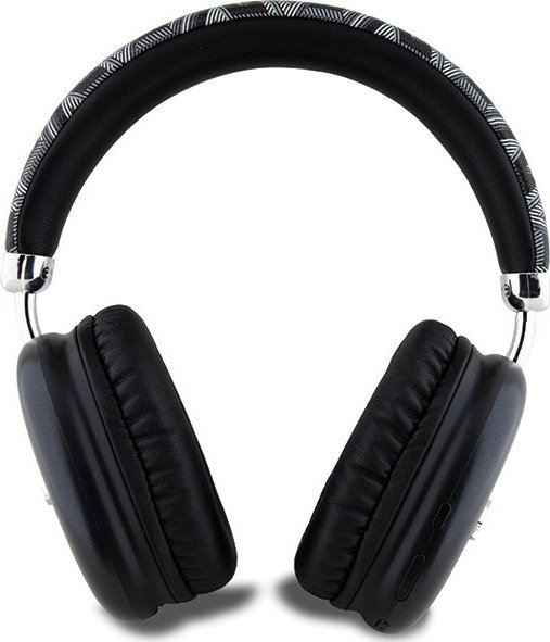 Kufje wireless Guess GCube GUBHK1GCTCSK, on ear, me mikrofon, të zeza