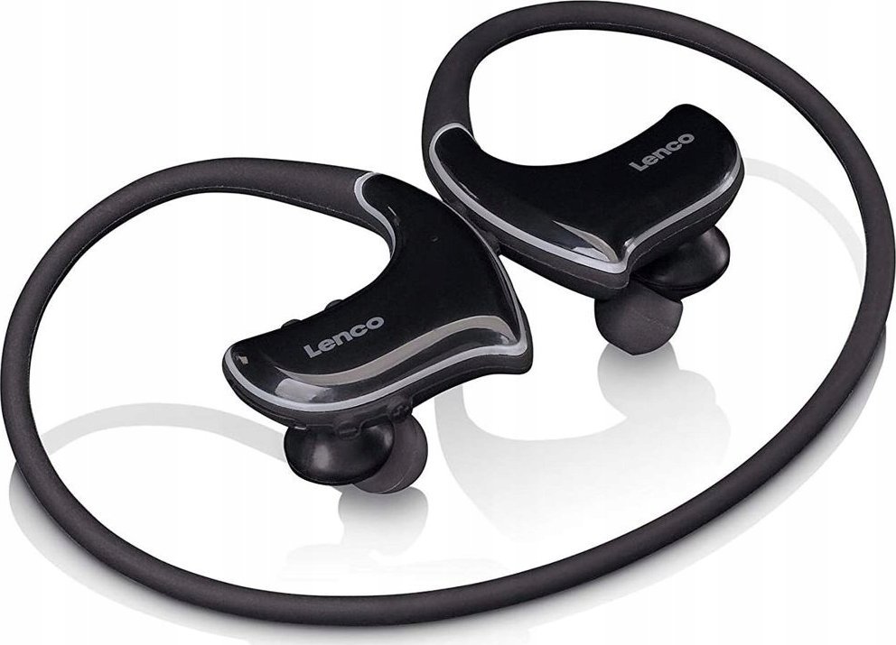 Kuﬁje Bluetooth Lenco BTX-750BK, sportive in ear, stereo, të zeza