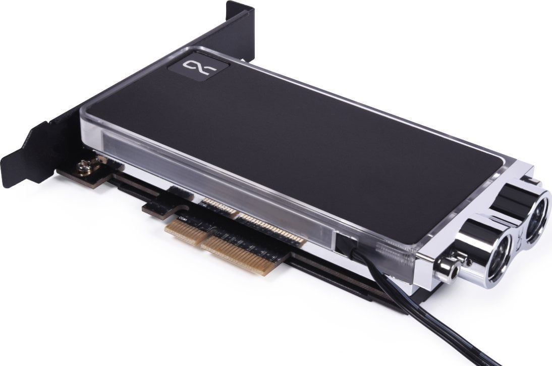 Ftohës ujor Alphacool Core M.2 NVMe PCIe 4.0, ndriçim RGB, i zi