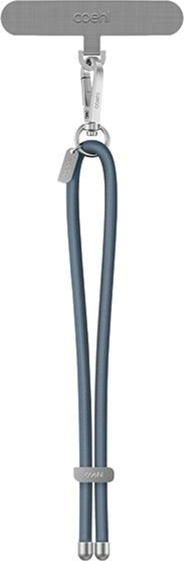 Rrip dore universal për telefon UNIQ COEHL Laurel, 12 cm, blu safir