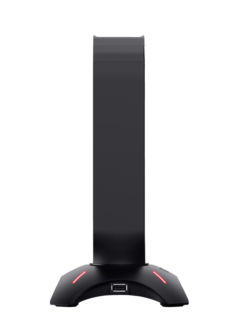 Stendë kufjesh Trust GXT 265 Cintar, RGB, 2x USB, e zezë