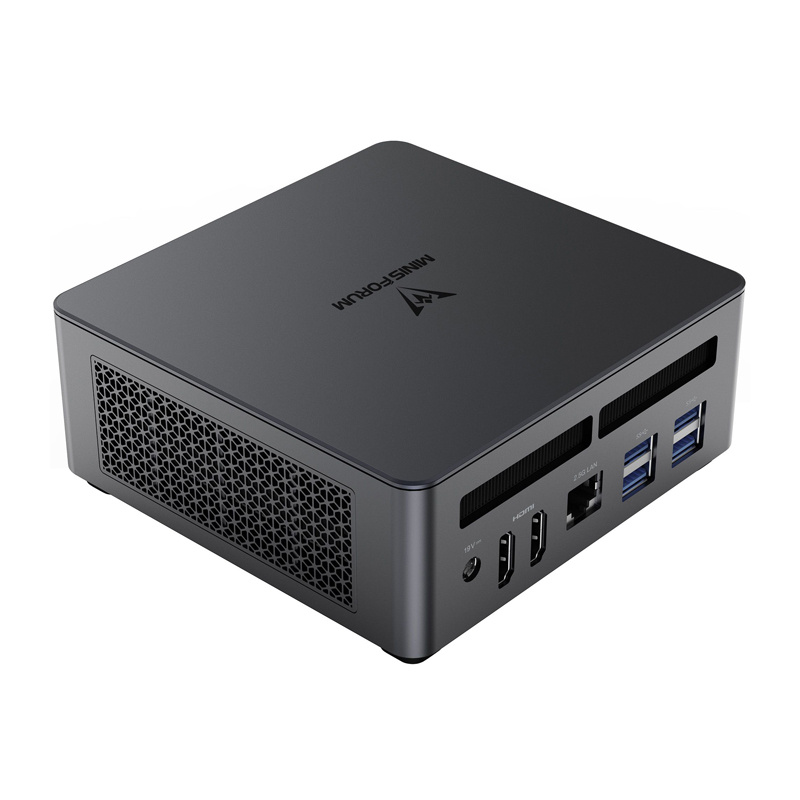 Kompjuter mini MINISFORUM Venus UM790 Pro, Ryzen 9 7940HS, barebone pa RAM SSD OS, gri 3