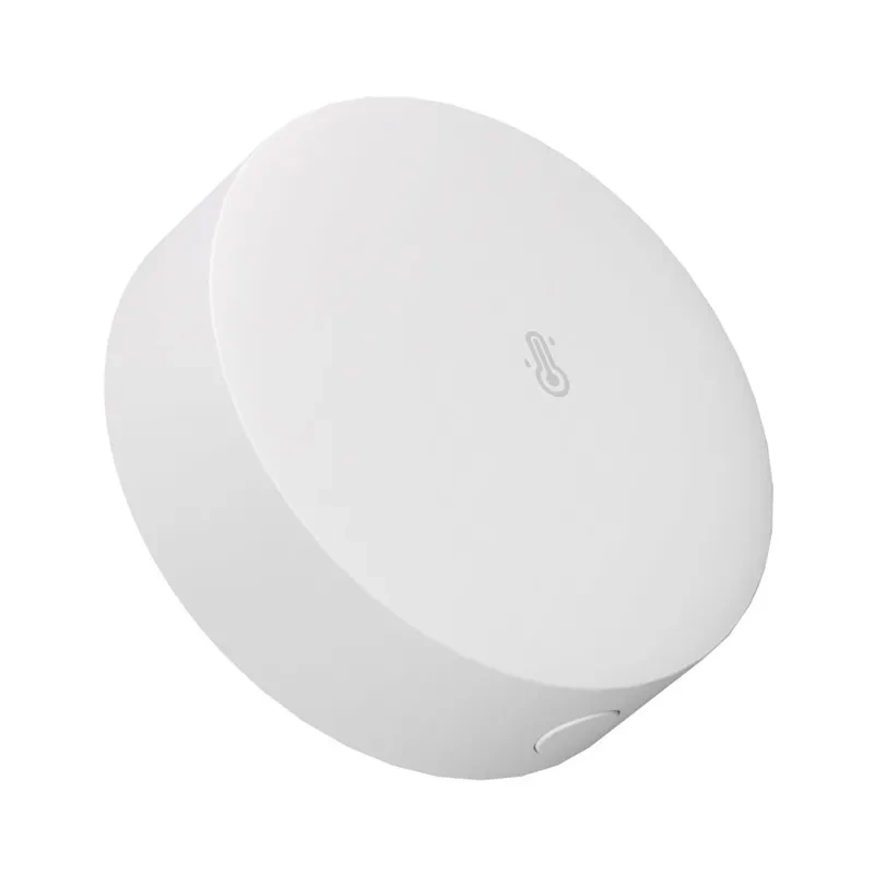 Sensor temperature dhe lagështie Sonoff SNZB-02P, ZigBee, i rrumbullakët, i bardhë 2